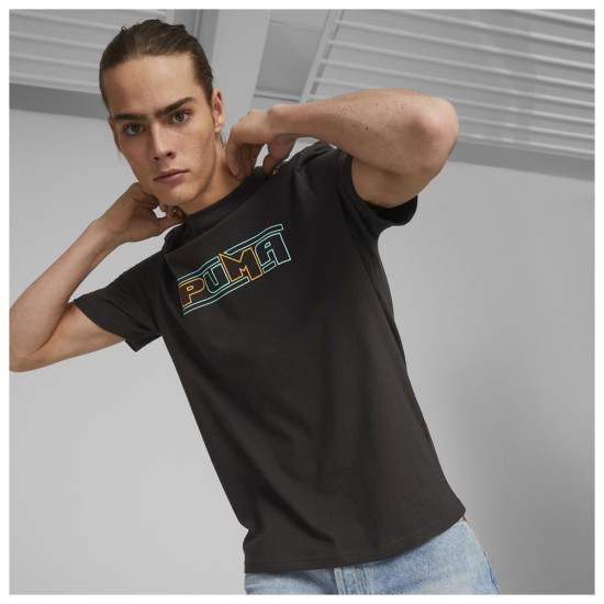 Puma Ανδρική κοντομάνικη μπλούζα SWxP Graphic Tee